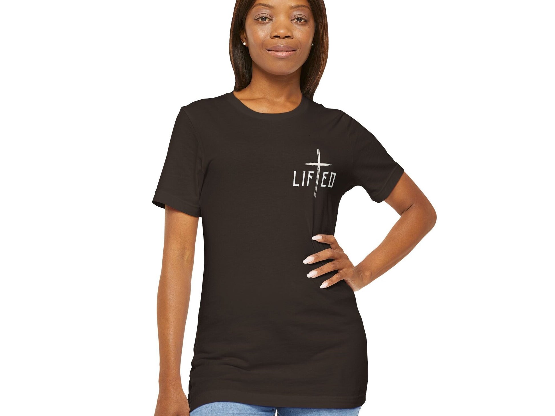 Christian T Shirt Men and Women Gifts, Inspire Workout T Shirt, Discipline Persistence Resilience Grit Determination Tee