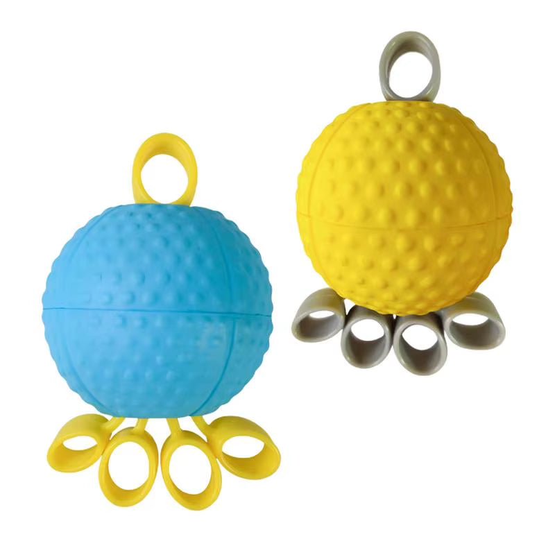 Finger Grip Ball Massage Rehabilitation Training Elderly Exercise Ball Hand Finger Strength Grip Device Hemiplegia