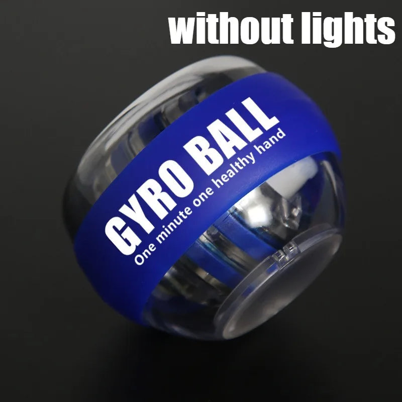 LED Wrist Ball Centrifuge Gyro Wrist Press Automatic Start Range Gyro Ball Arm Hand Muscle Strength Forearm Trainer Fitness Equi