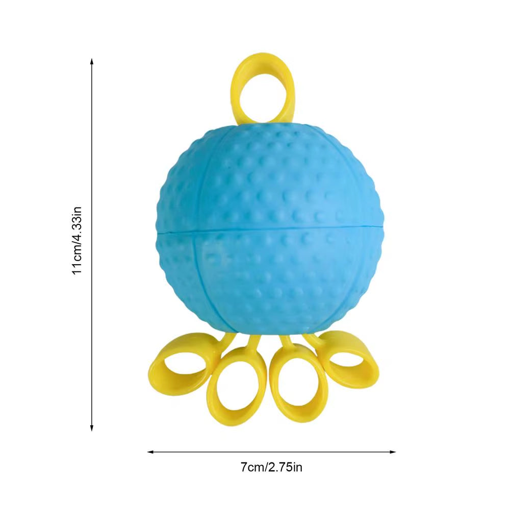 Finger Grip Ball Massage Rehabilitation Training Elderly Exercise Ball Hand Finger Strength Grip Device Hemiplegia