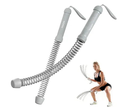 Soulyis Cordless Battle Ropes Is a Wireless Home Gym Resistance Rope - a Gender-Neutral Fitness Equipment Designed for High-Intensity Interval Training, a Full-Body Exercise Equipment That Requires No Jumping,