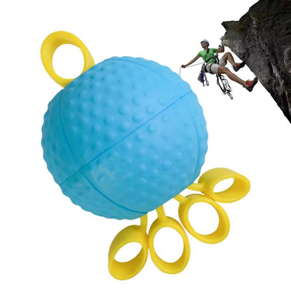 Finger Grip Ball Massage Rehabilitation Training Elderly Exercise Ball Hand Finger Strength Grip Device Hemiplegia
