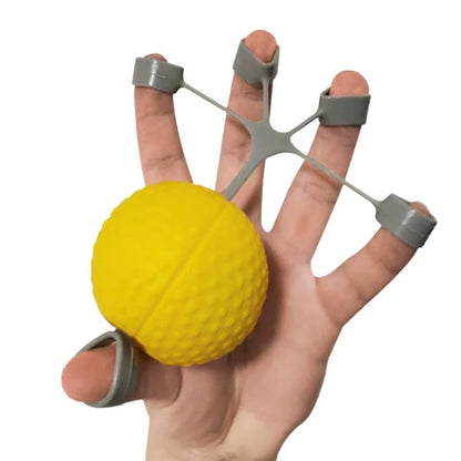Finger Grip Ball Massage Rehabilitation Training Elderly Exercise Ball Hand Finger Strength Grip Device Hemiplegia