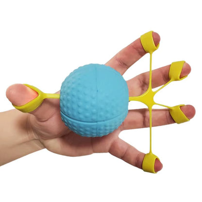 Finger Grip Ball Massage Rehabilitation Training Elderly Exercise Ball Hand Finger Strength Grip Device Hemiplegia