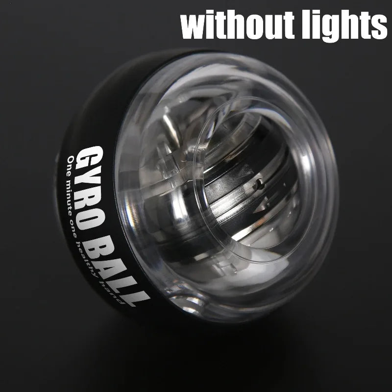 LED Wrist Ball Centrifuge Gyro Wrist Press Automatic Start Range Gyro Ball Arm Hand Muscle Strength Forearm Trainer Fitness Equi
