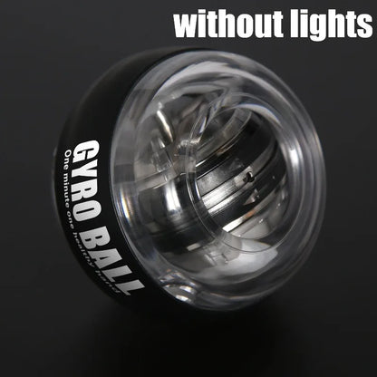 LED Wrist Ball Centrifuge Gyro Wrist Press Automatic Start Range Gyro Ball Arm Hand Muscle Strength Forearm Trainer Fitness Equi